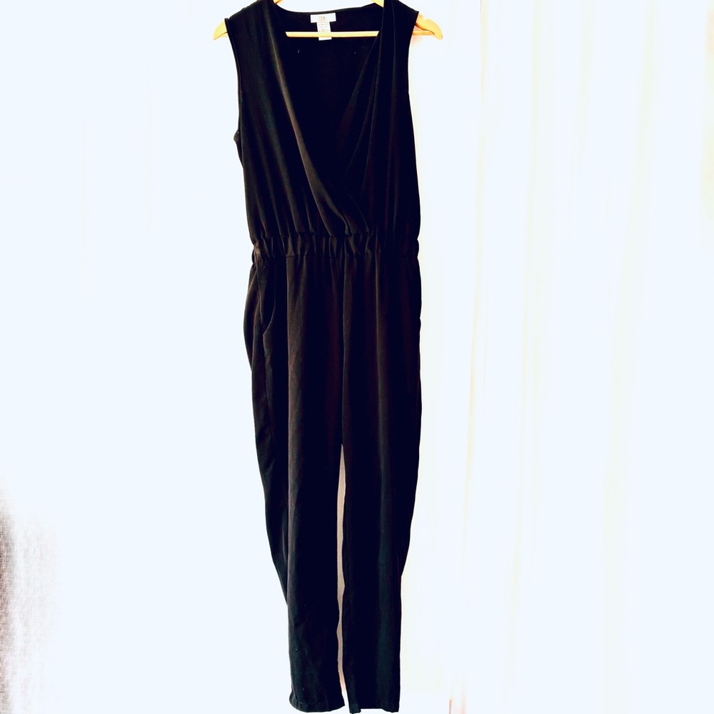Joe B. Black sleeveless jumpsuit size M